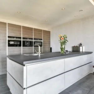 Sleek Modern Minimalist Kitchen by Urbane Living