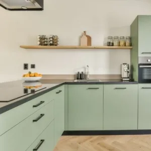 Stylish Open Shelf Kitchen by urbane living