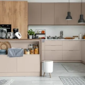 Stylish Two-tone Kitchen Design by urbane living