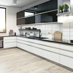 Warm Modern Kitchen Oasis by urbane living