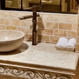 Serene Marble Sanctuary Bath