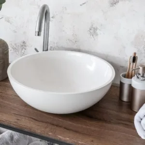 Sleek Woodland Bath Oasis