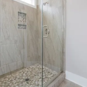 Zen Pebble Shower Room