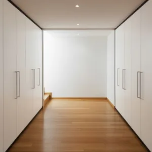 Elegant Modern Wardrobe with Arched Design