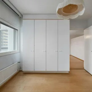 Sleek White Wardrobe