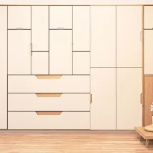 Wooden Chic Wardrobe