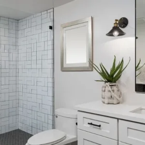 Elegant Neutral Tones Bathroom